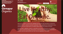 Desktop Screenshot of girmapurorganics.com